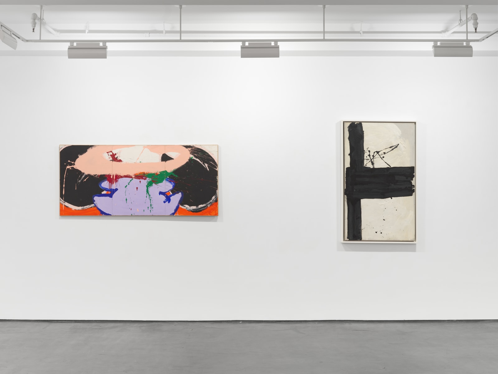Installation view: Changes: Paintings from the 1970s