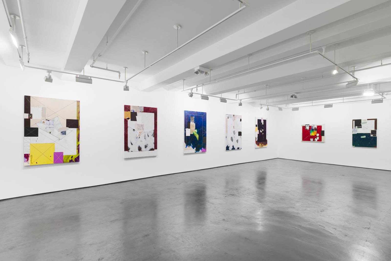 Installation view: Edward Holland: At the Bottom of the Celestial Sea