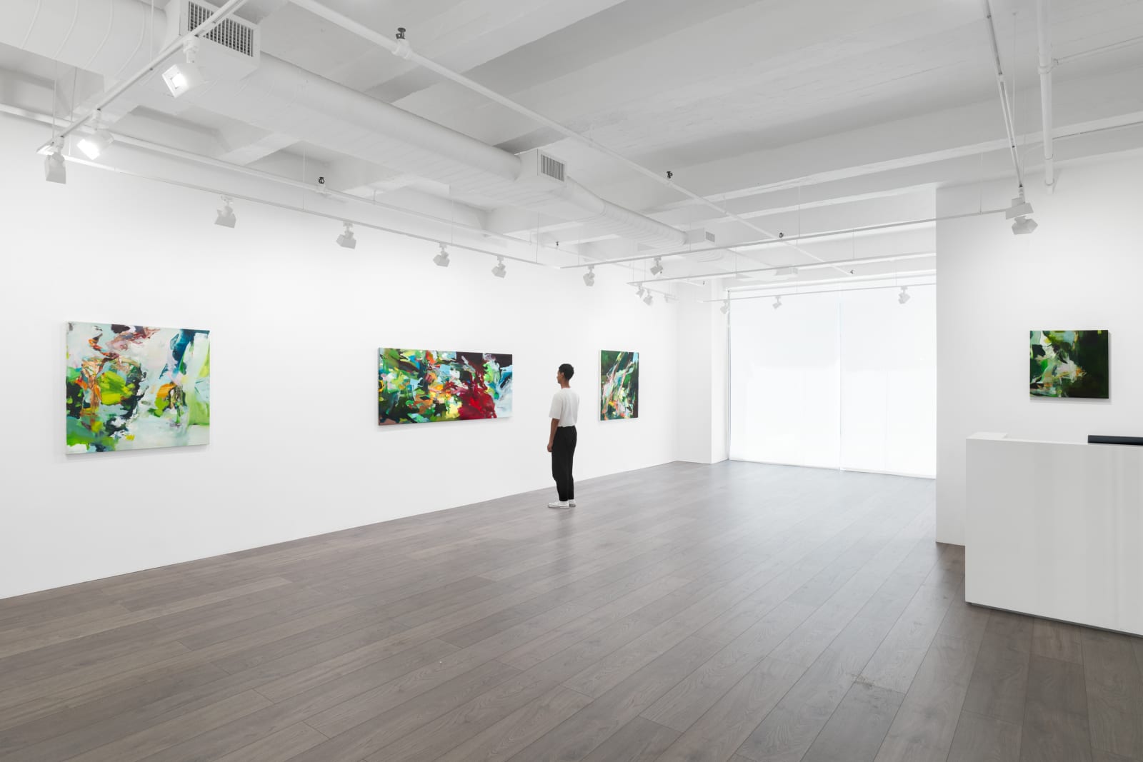Installation view: Hollis Heichemer: Tumbling Through Space