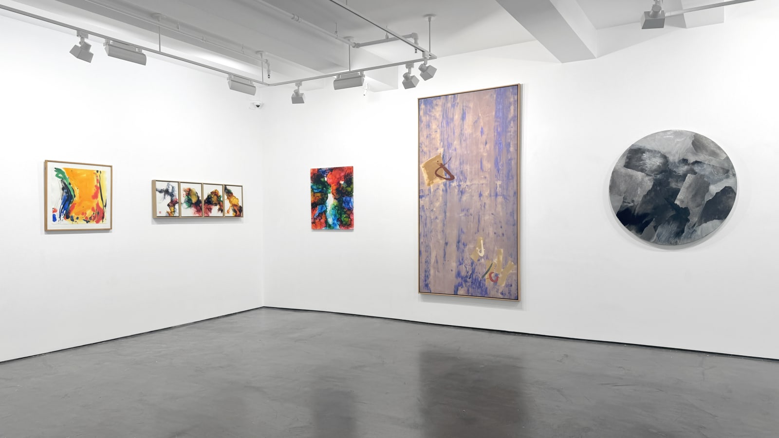 Installation view, 2nd Floor: Asian-American Abstraction: Historic to Contemporary