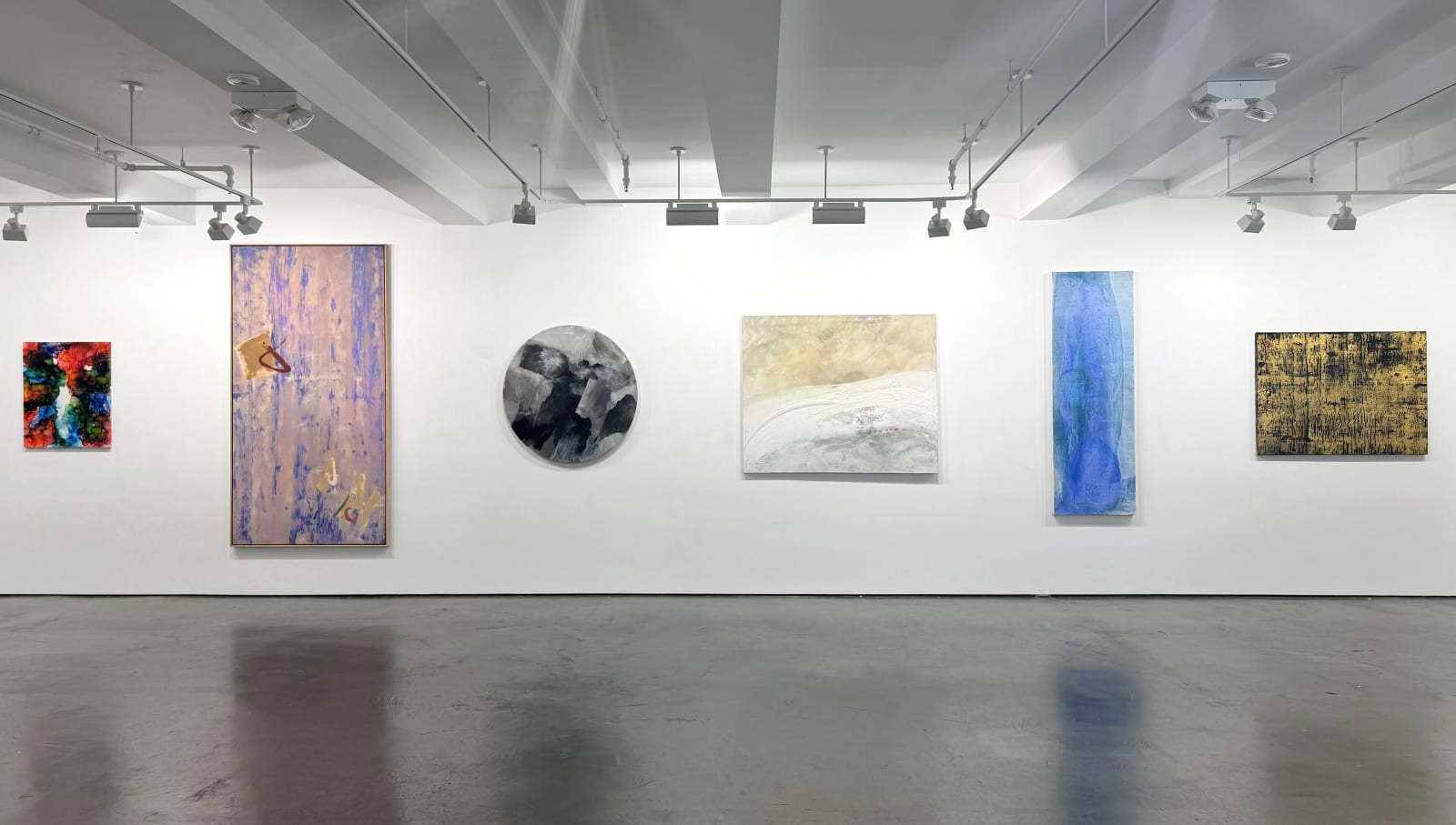 Installation view, 2nd Floor: Asian-American Abstraction: Historic to Contemporary