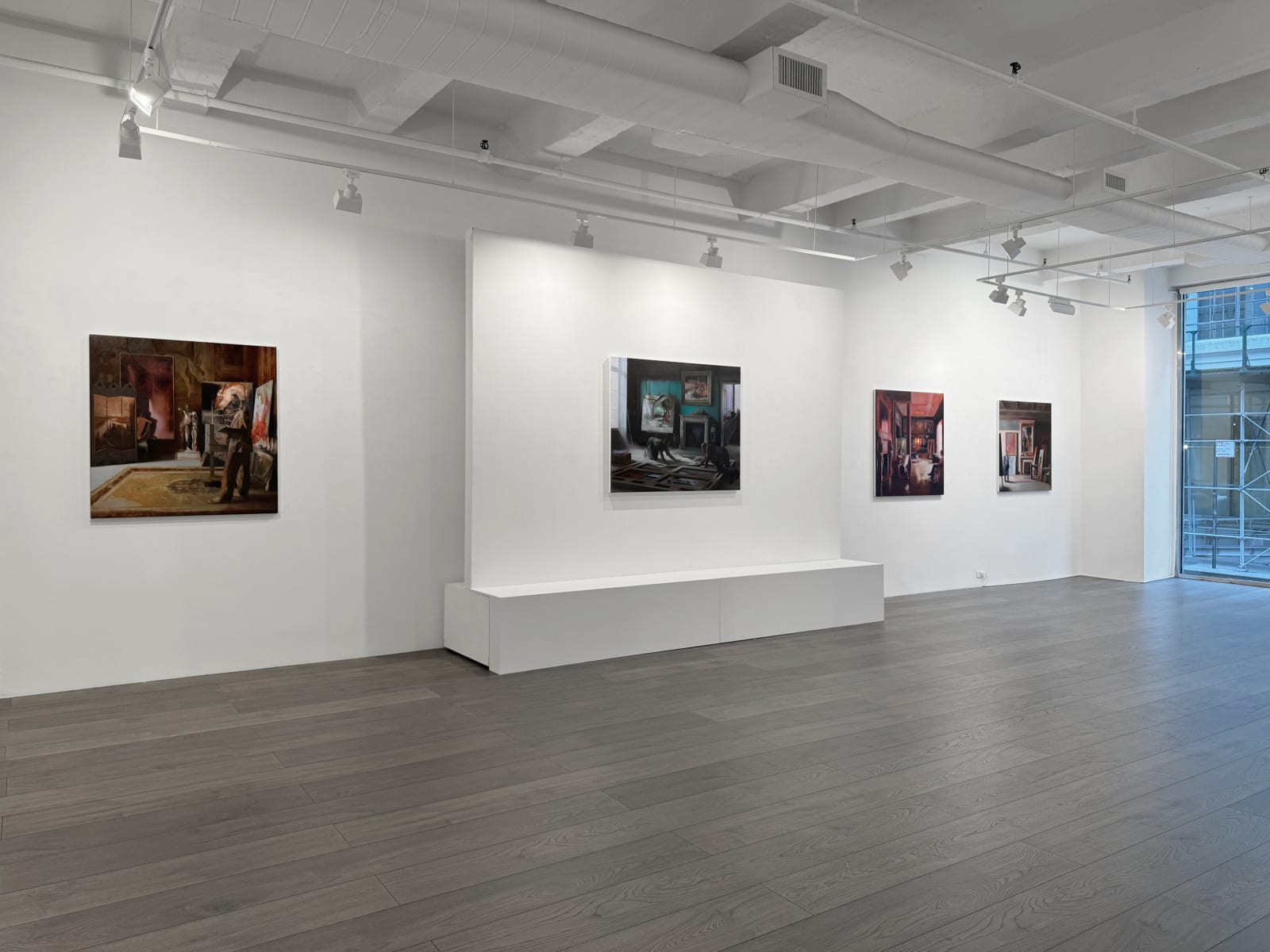 Installation view: Tim Kent: Edges Off a Model