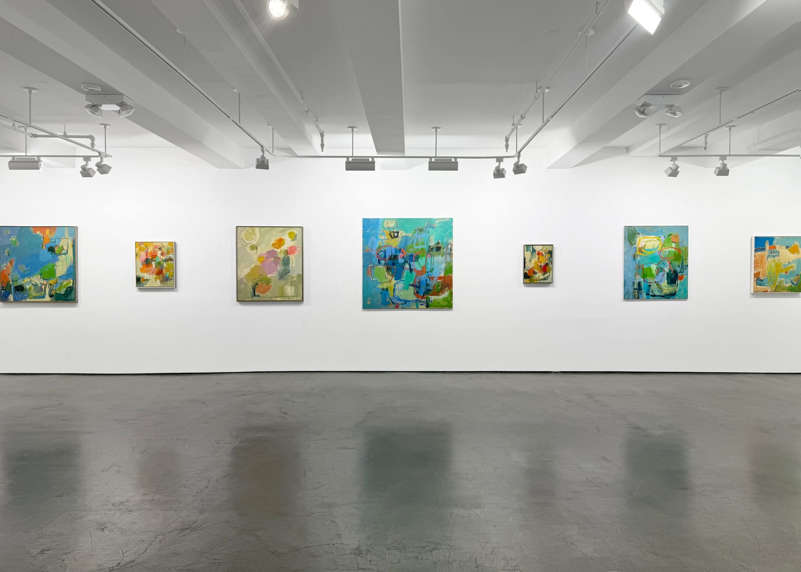 Installation view: Chloë Lamb: Appetite for Color