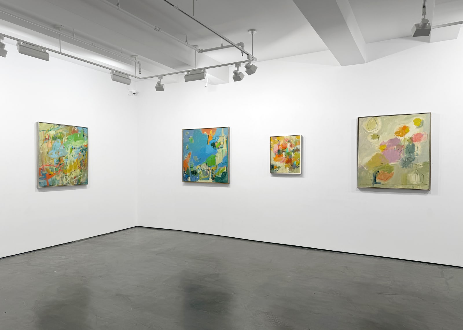 Installation view: Chloë Lamb: Appetite for Color