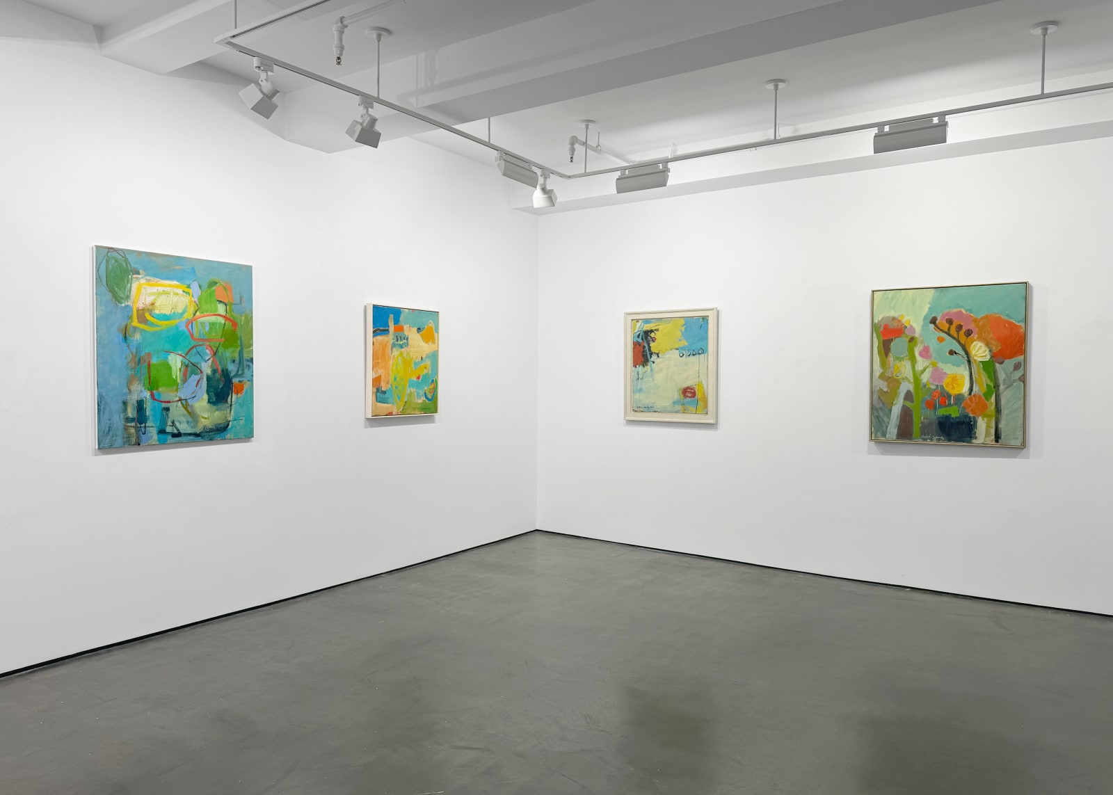Installation view: Chloë Lamb: Appetite for Color