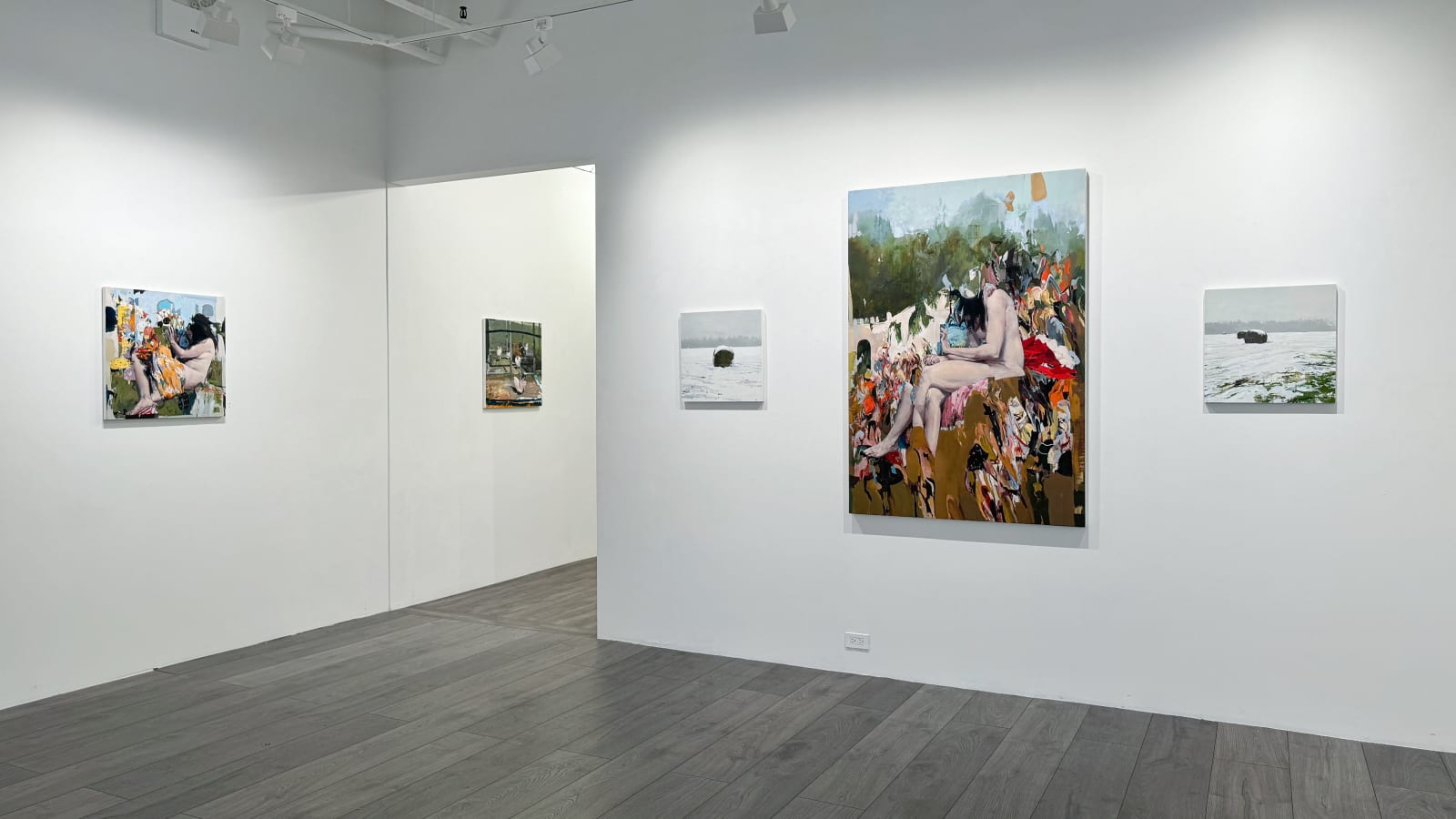 Installation view: Alex Kanevsky: Everything Twice