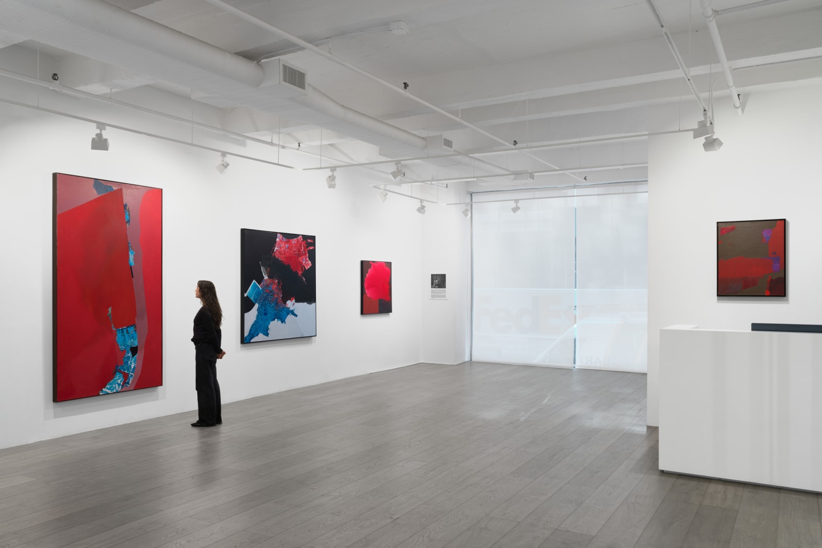 Installation view: Dorothy Hood: Remember Something Out of Time