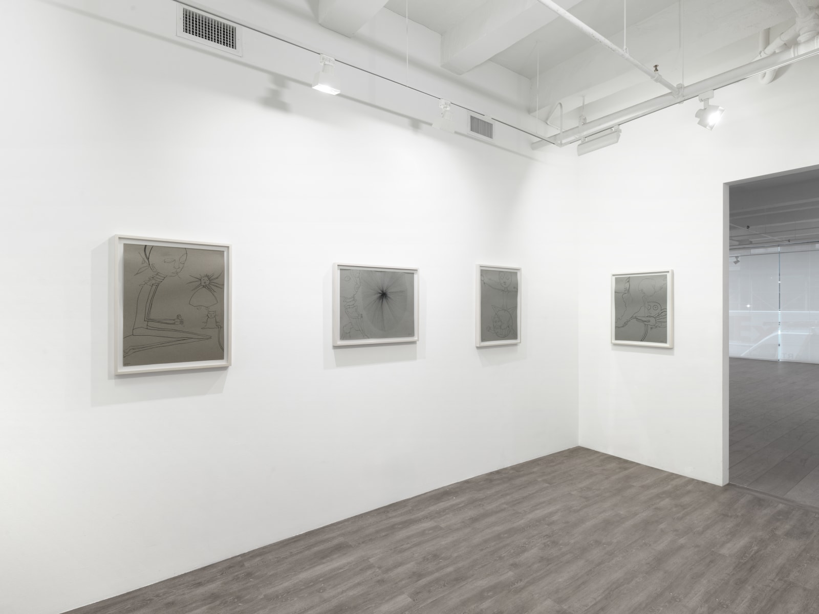 Installation view: Dorothy Hood: Remember Something Out of Time
