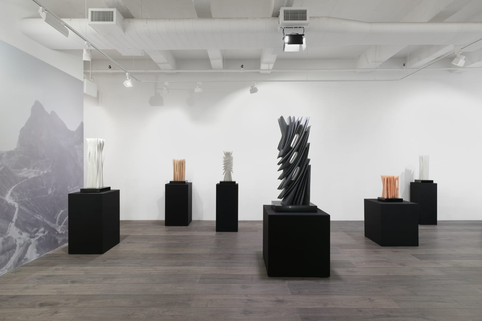 Installation view: Pablo Atchugarry: Secrets of the Material