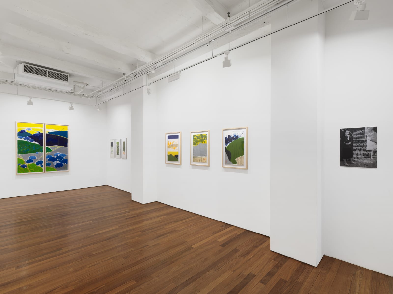 Installation view: Teruko Yokoi: Noh Theater