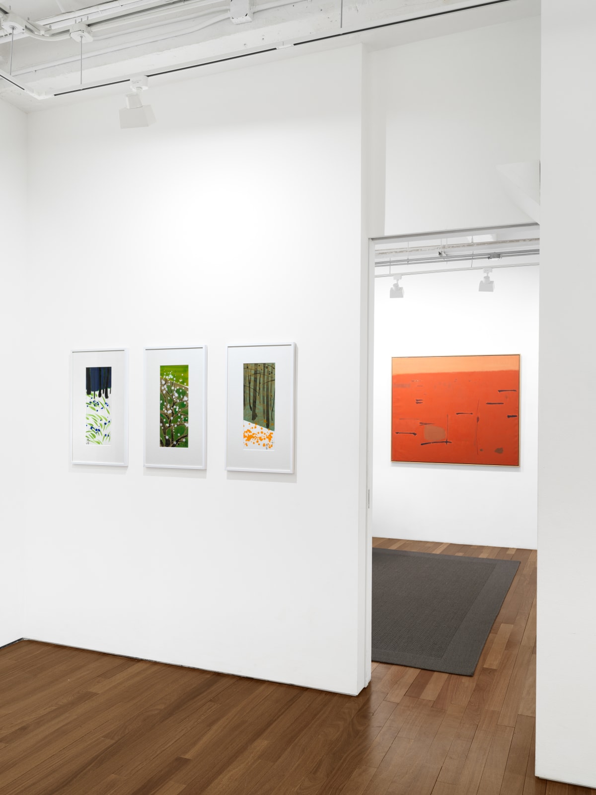 Installation view: Teruko Yokoi: Noh Theater