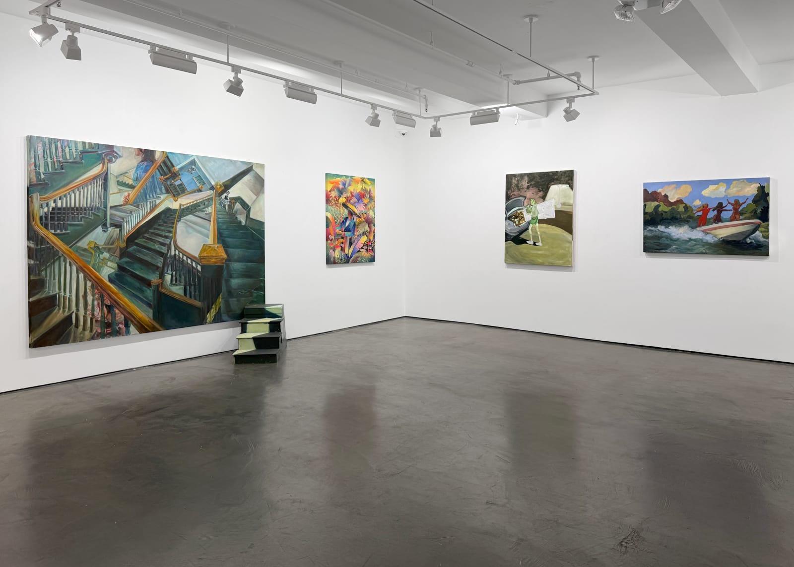 Installation view: When We Meet Again: RISD MFA Painting Class of 2025