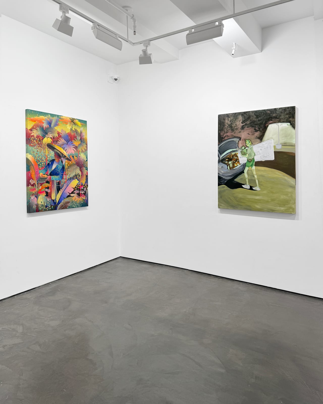 Installation view: When We Meet Again: RISD MFA Painting Class of 2025