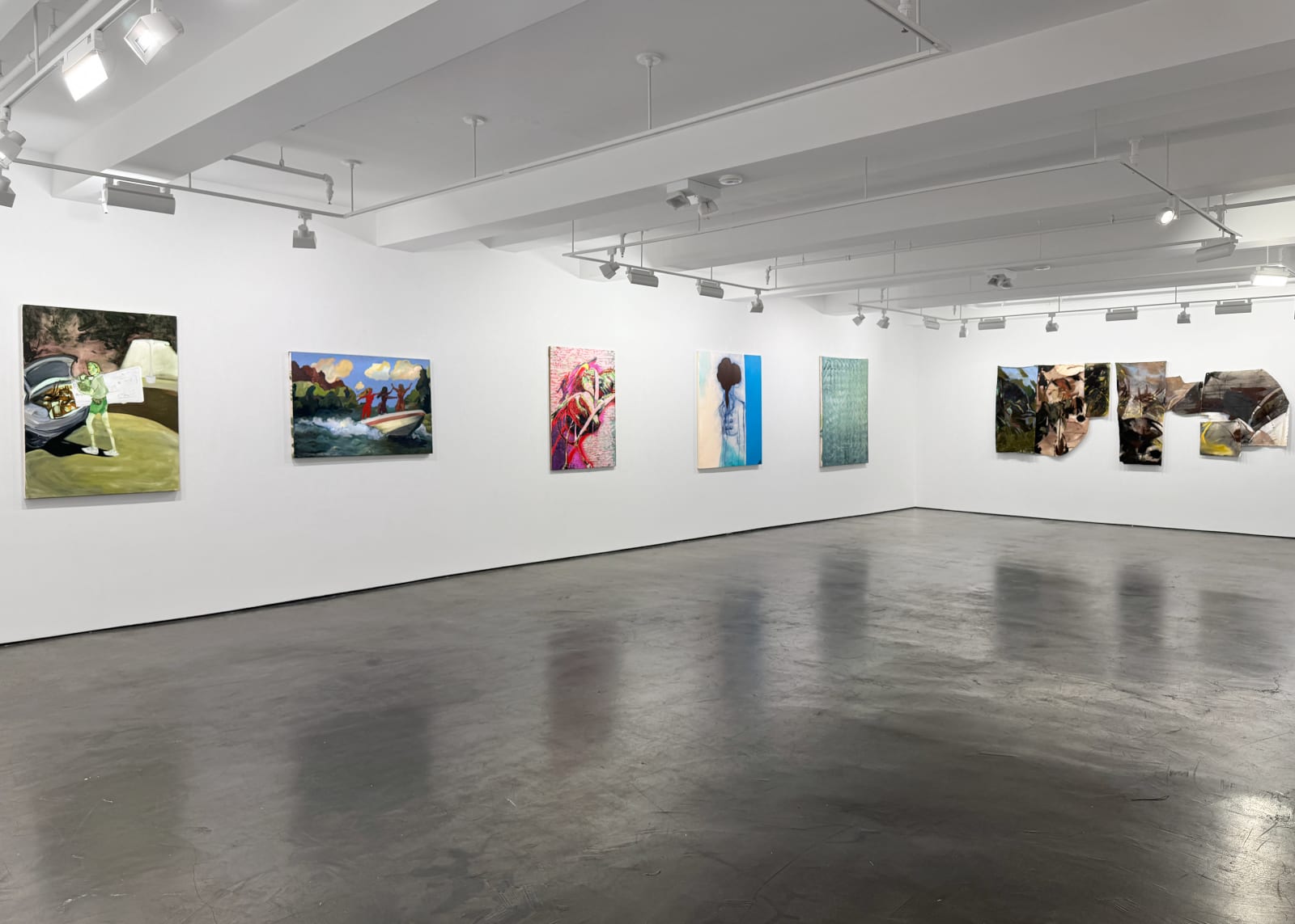Installation view: When We Meet Again: RISD MFA Painting Class of 2025