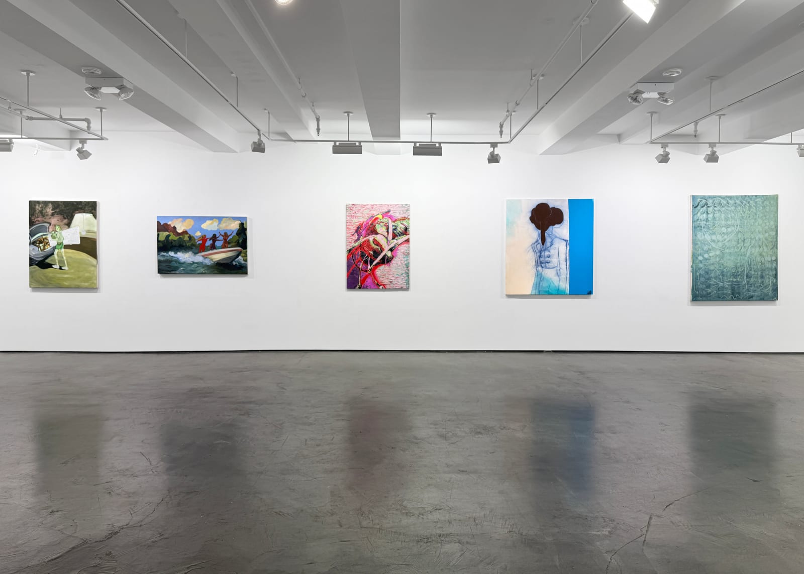 Installation view: When We Meet Again: RISD MFA Painting Class of 2025