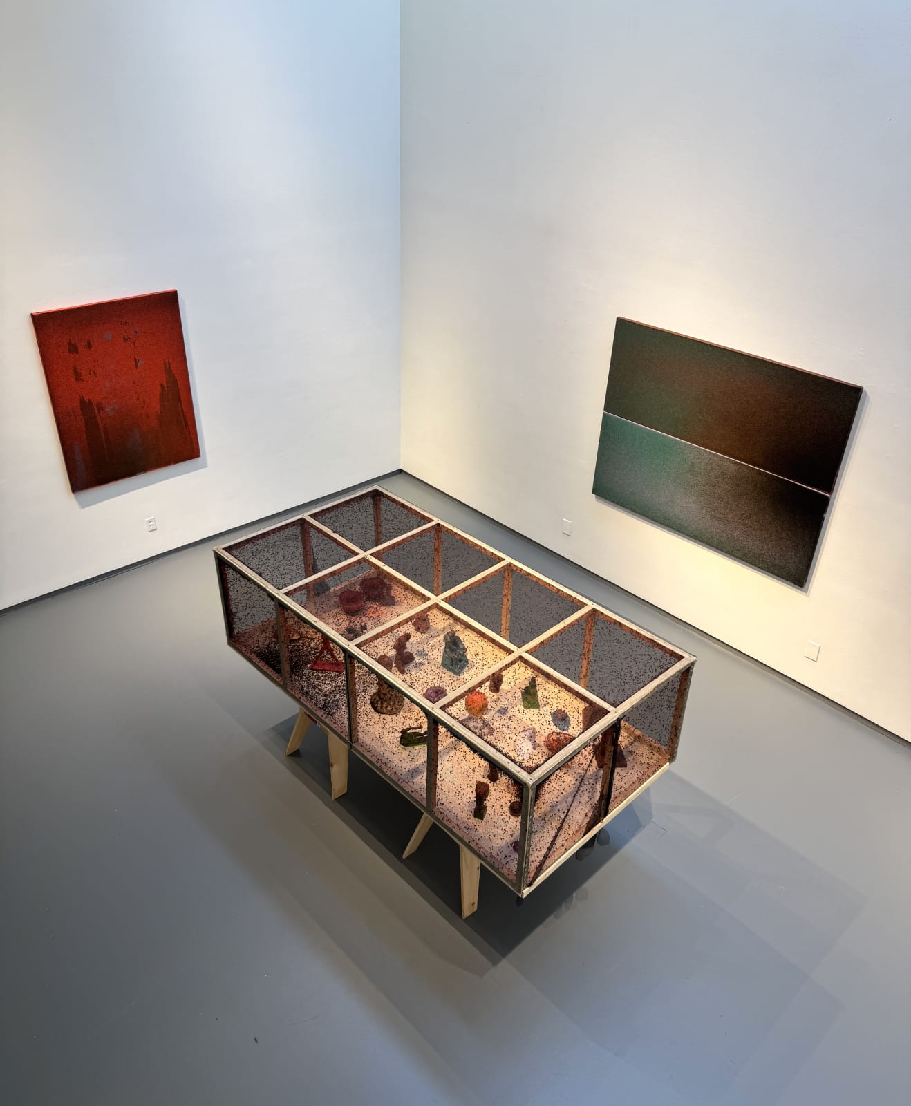 Installation view: John Knuth: The Hot Garden