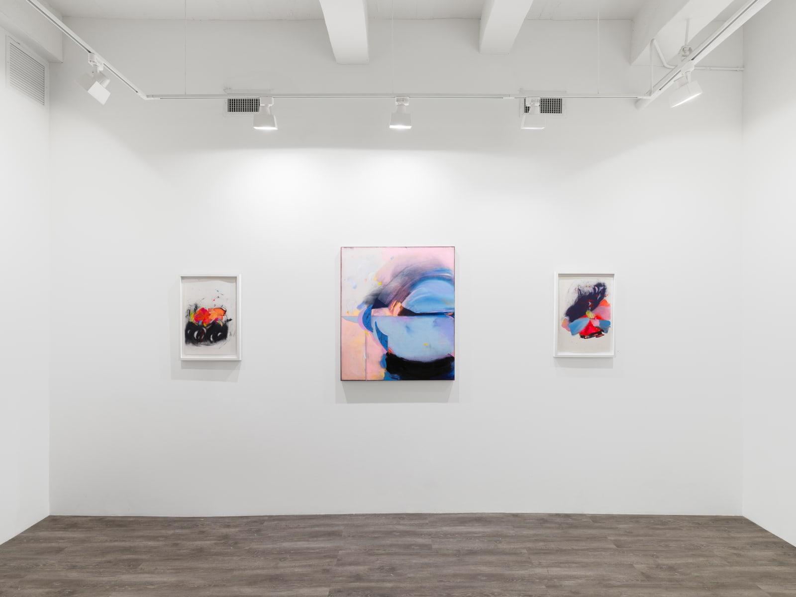 Installation view: Dana James: Ink Moon