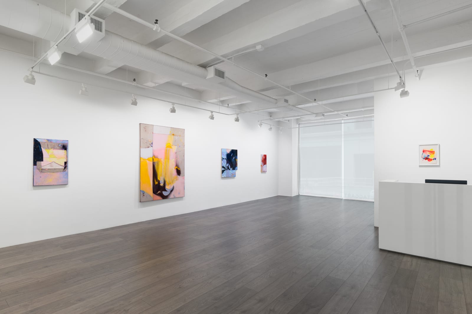 Installation view: Dana James: Ink Moon