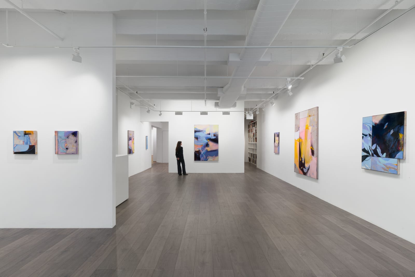 Installation view: Dana James: Ink Moon