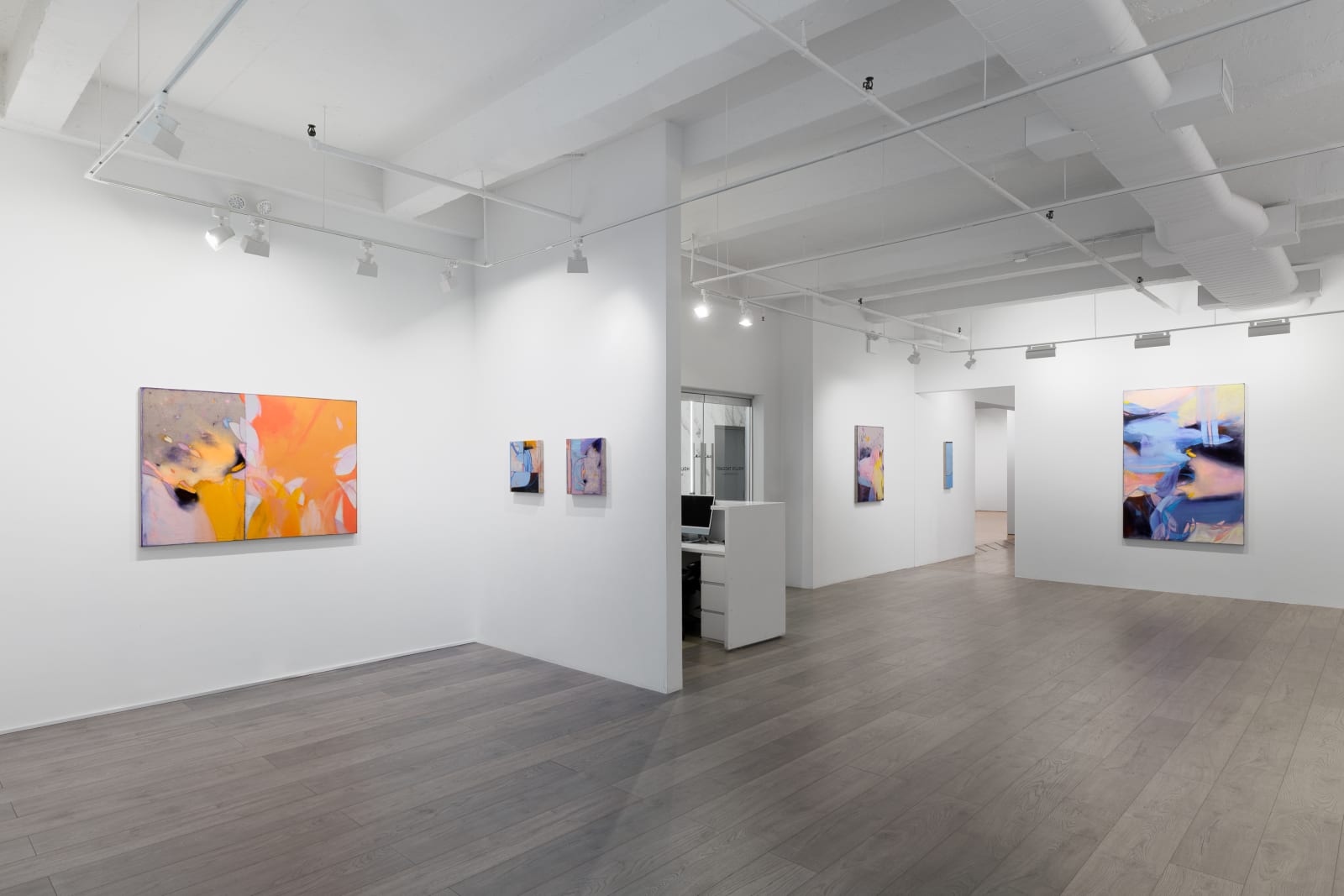 Installation view: Dana James: Ink Moon