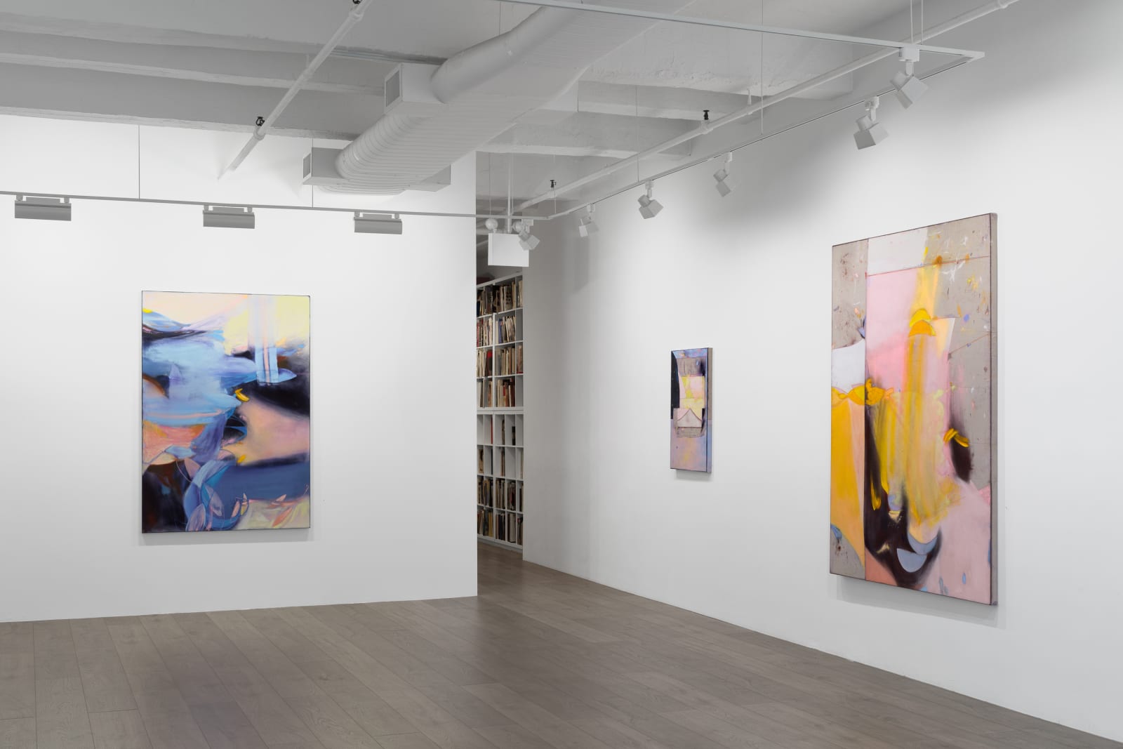 Installation view: Dana James: Ink Moon