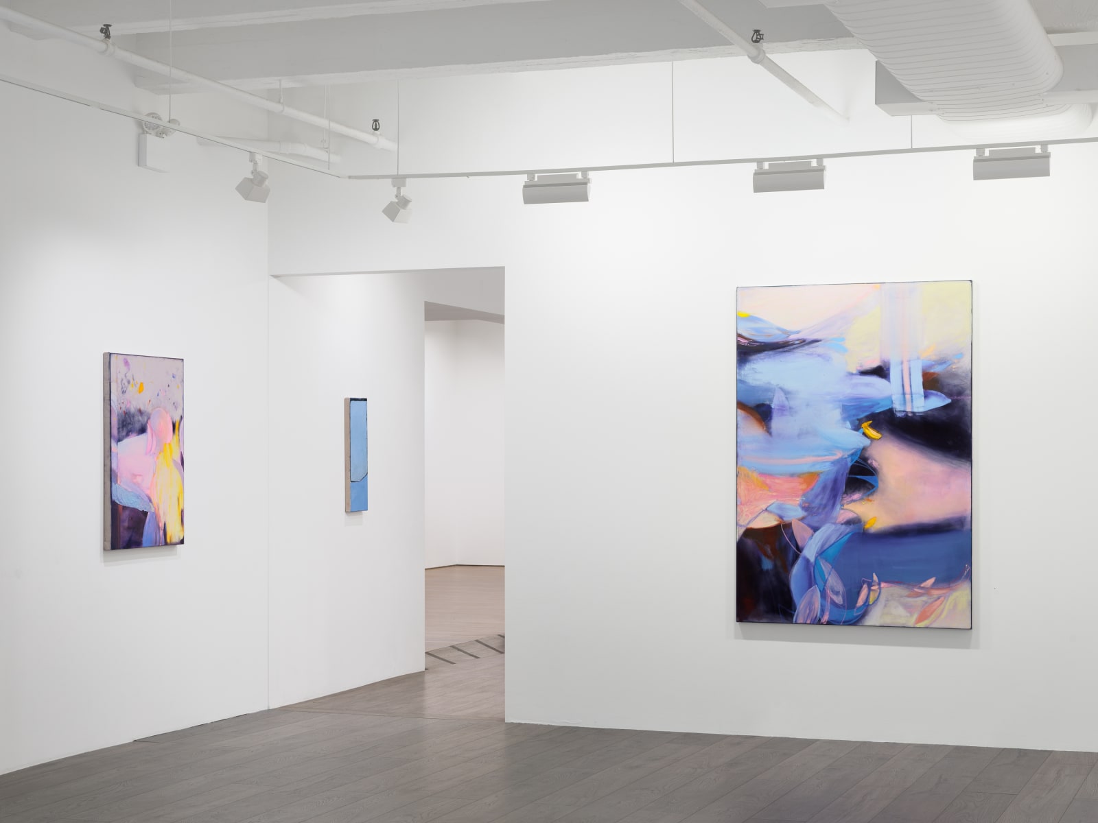 Installation view: Dana James: Ink Moon