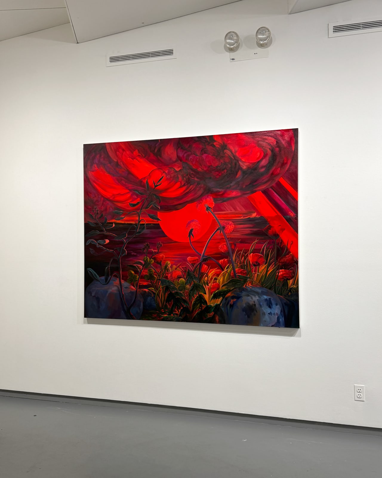 Installation view: Rachel MacFarlane: Afterlight