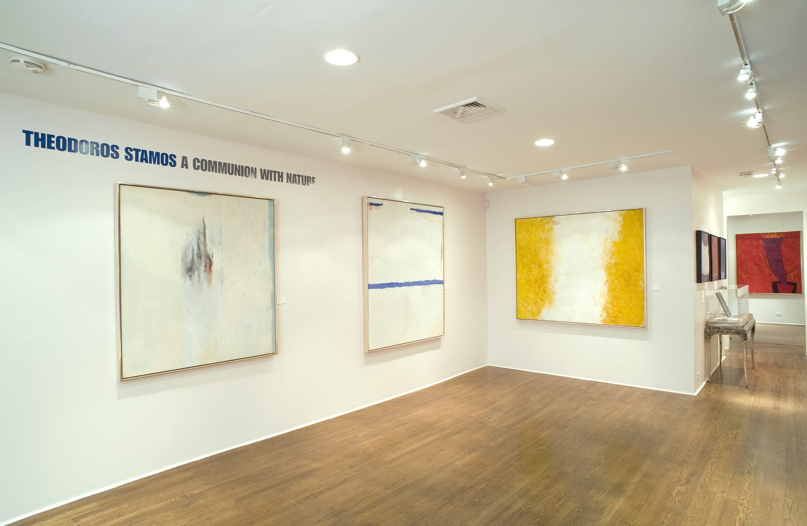 Installation view: Theodoros Stamos: A Communion with Nature