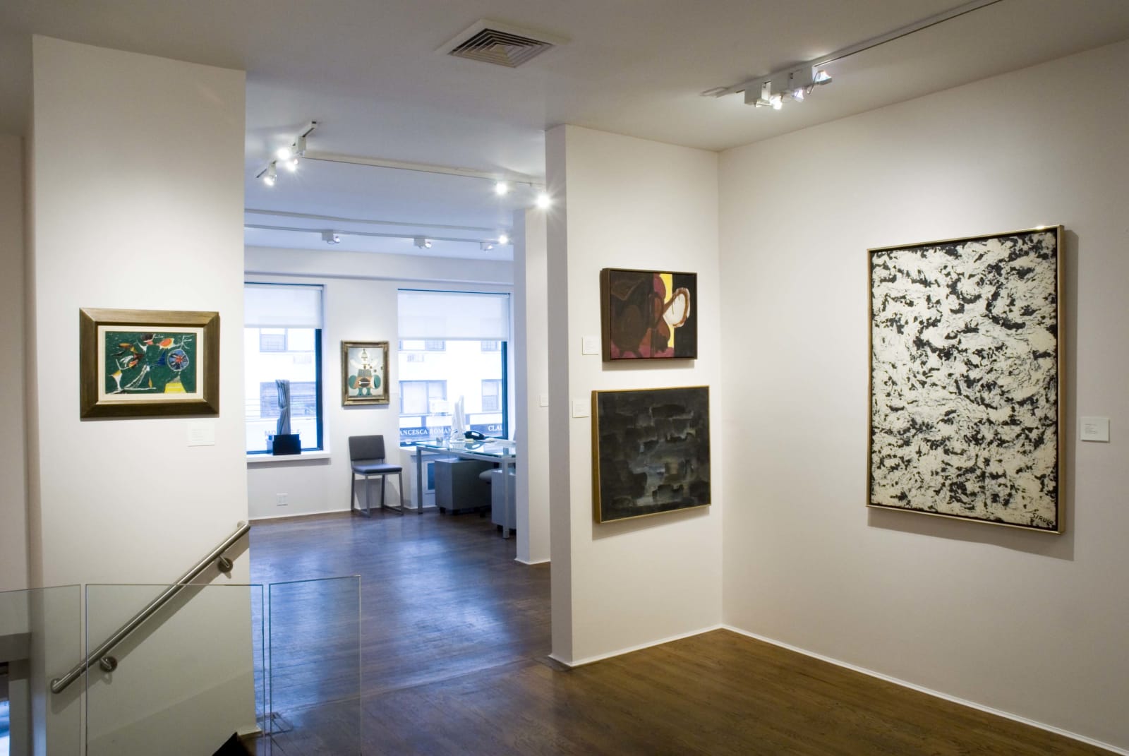 Installation view: Pathways and Parallels: Roads to Abstract Expressionism