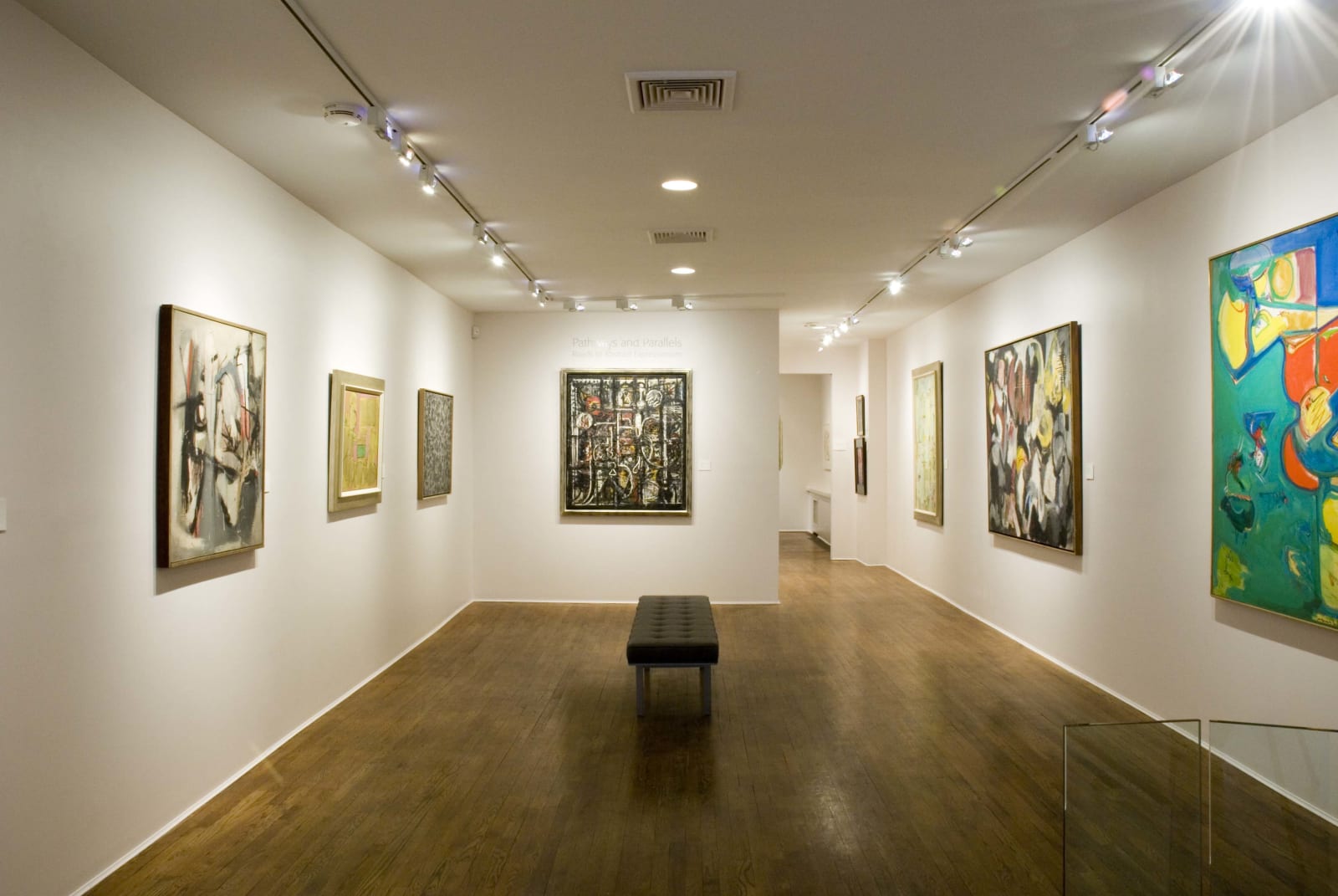 Installation view: Pathways and Parallels: Roads to Abstract Expressionism