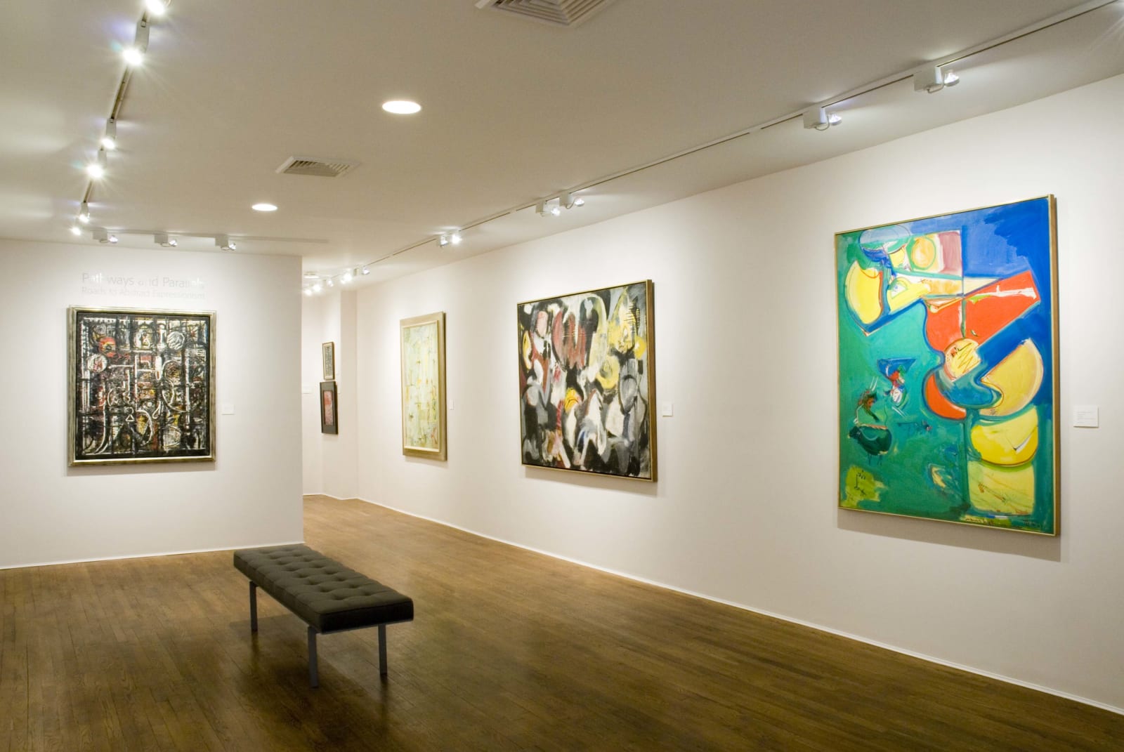 Installation view: Pathways and Parallels: Roads to Abstract Expressionism