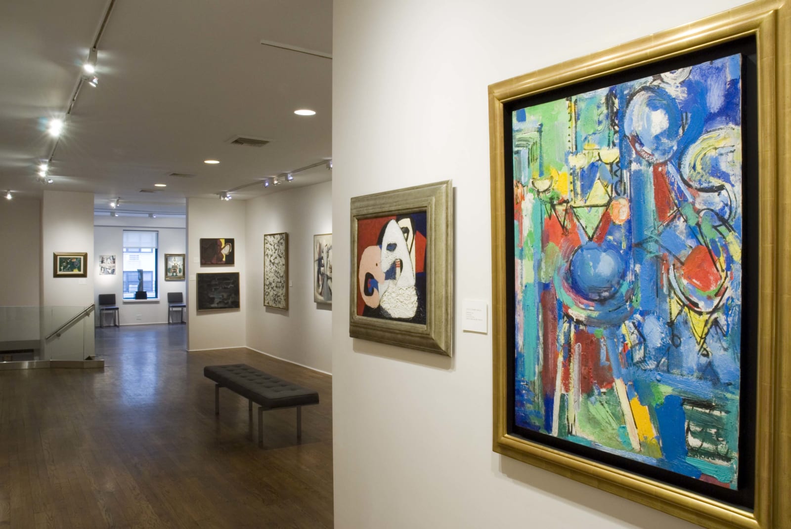 Installation view: Pathways and Parallels: Roads to Abstract Expressionism