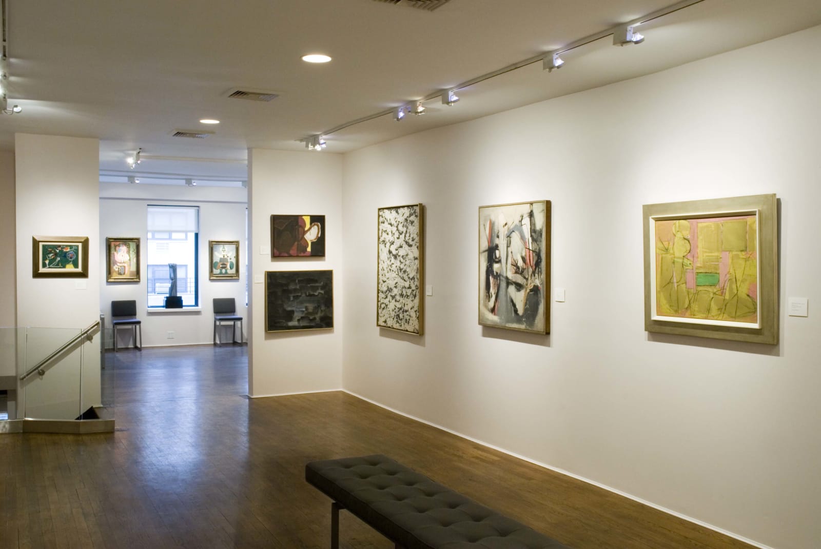 Installation view: Pathways and Parallels: Roads to Abstract Expressionism
