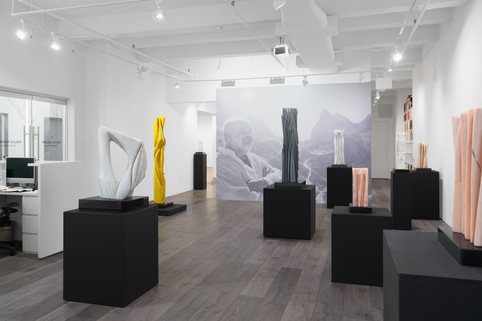 Installation view: Pablo Atchugarry: Secrets of the Material