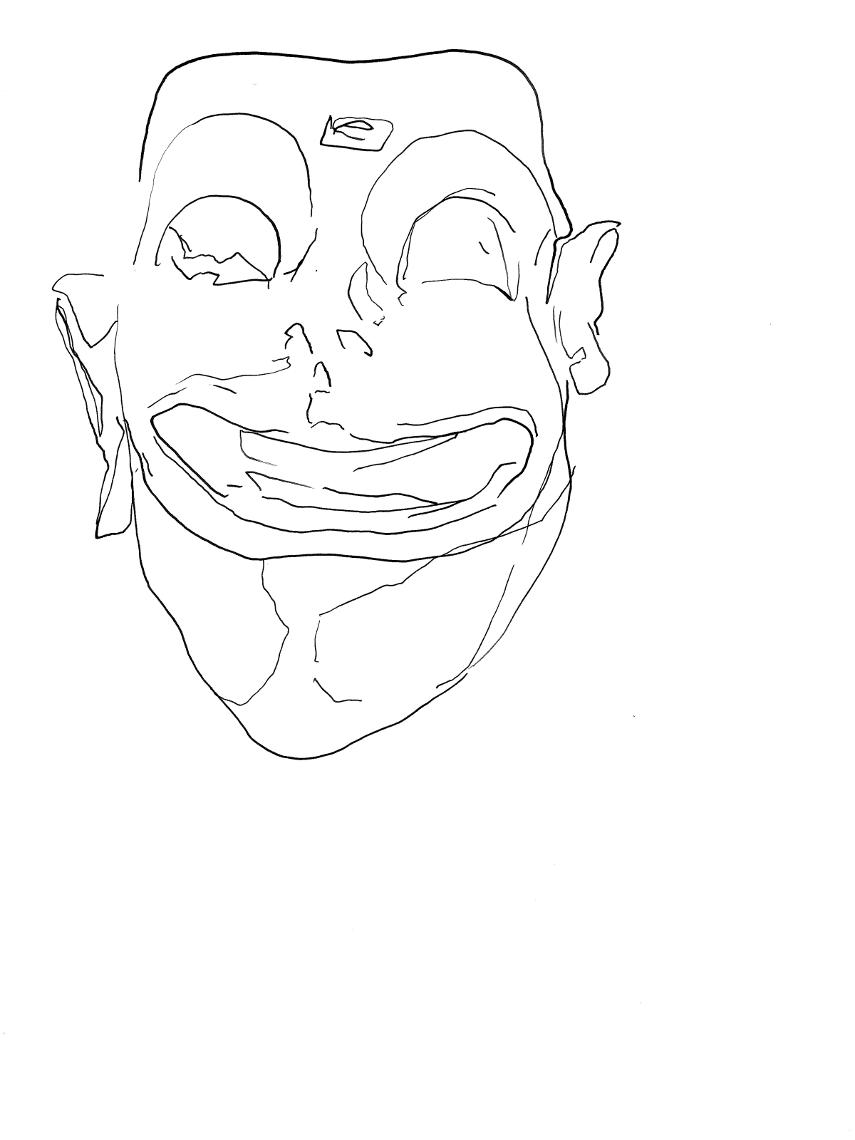 Visage de Pan IX by Peter Depelchin, 2023