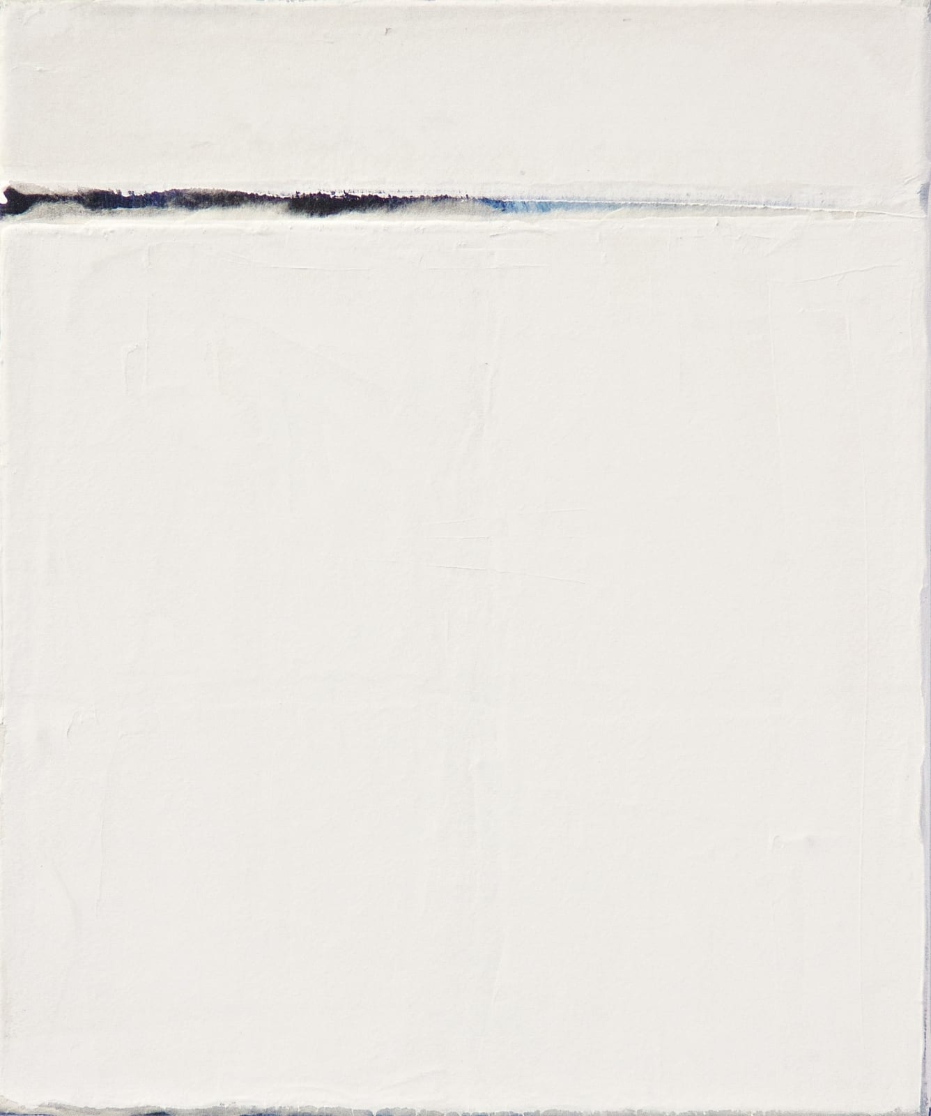Pli selon pli XIIII by George De Decker, 2016, mixed media on canvas, 40x30cm