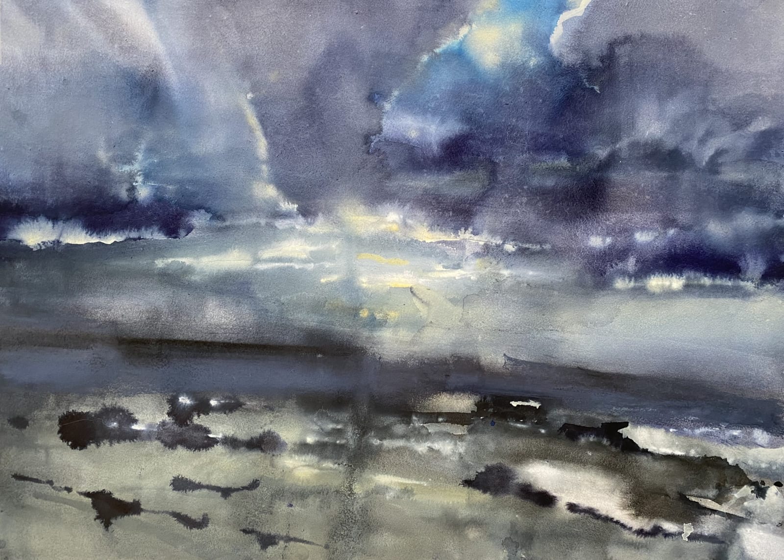 Toward the Thunderstorm by Inge H.Schmidt,2025