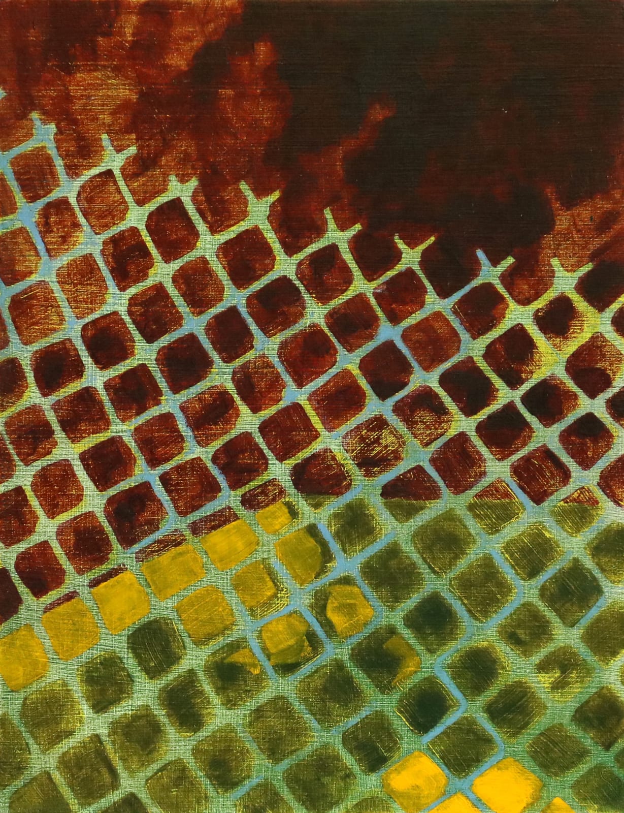 Grillage vert by Diego Herman, 2023