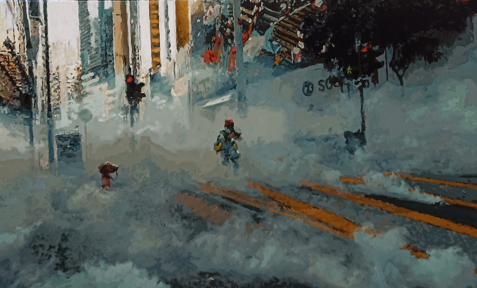 Tear Gas 12 by Dirk Eelen, 2022