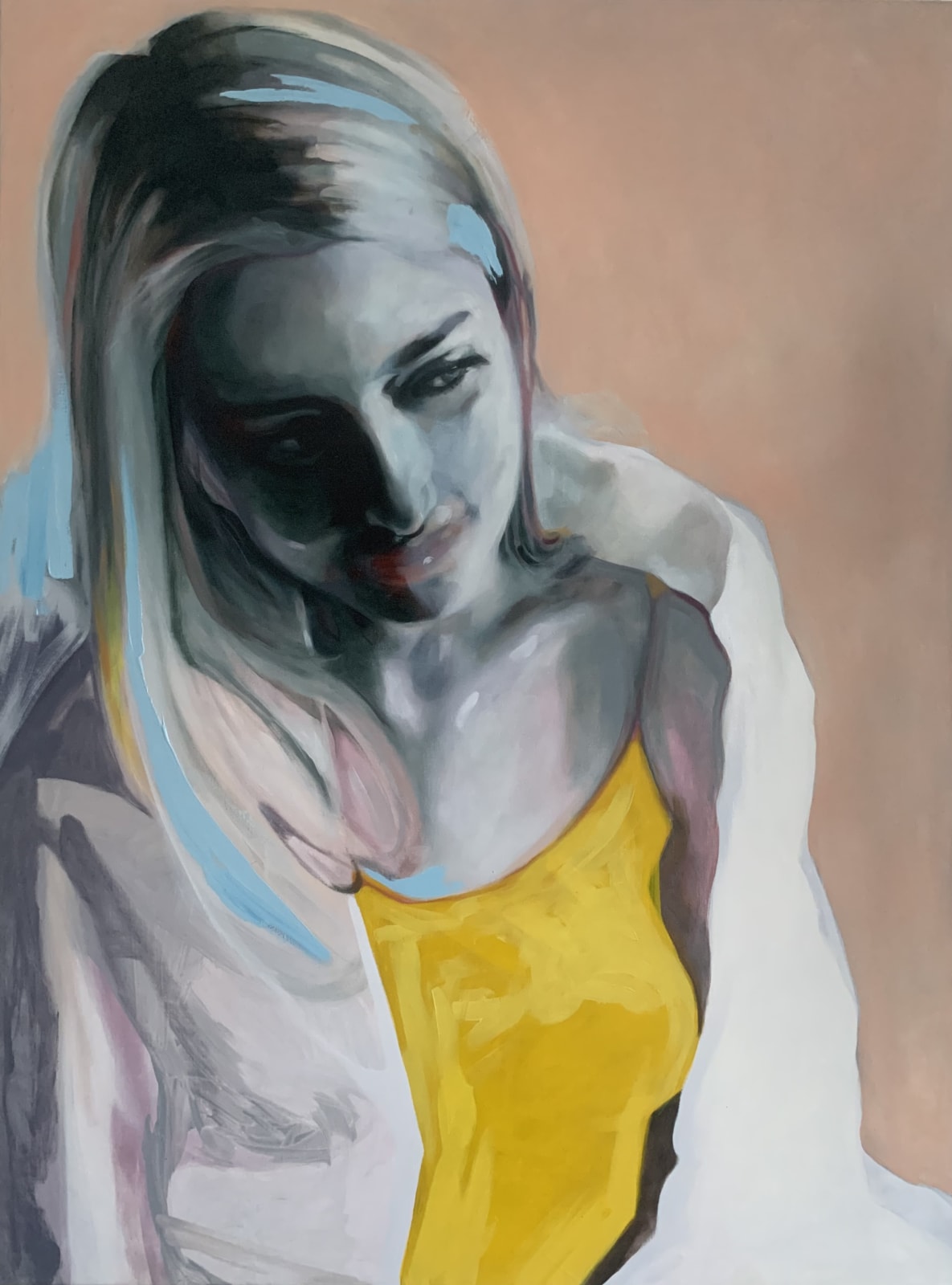 Nathalie Pirotte, Portrait jaune, 2023