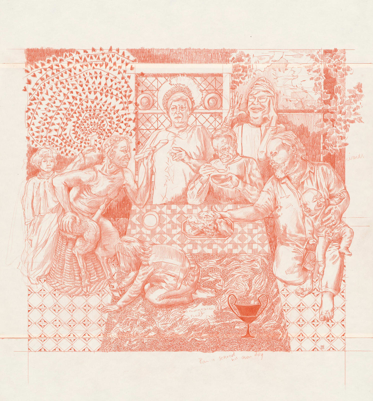Cosmogonical Treat (study) by Peter Depelchin, 2022