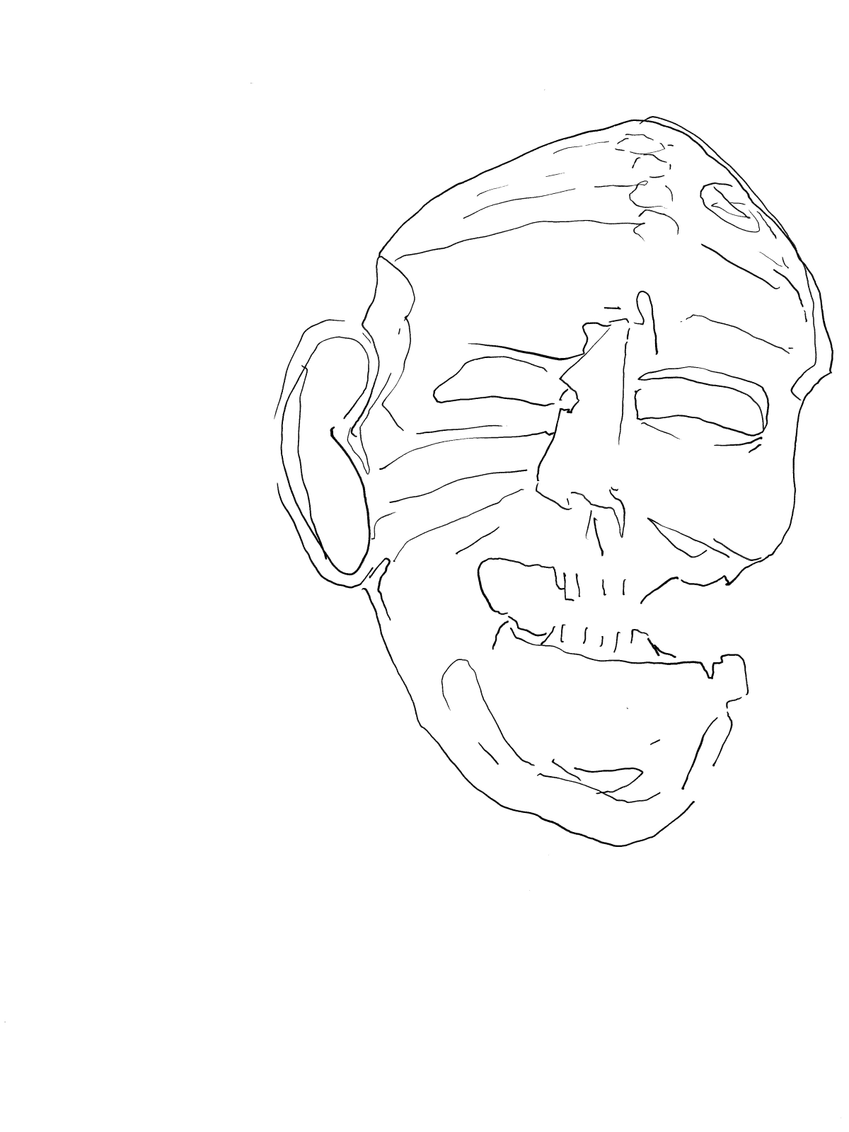 Visage de Pan VIII by Peter Depelchin, 2023