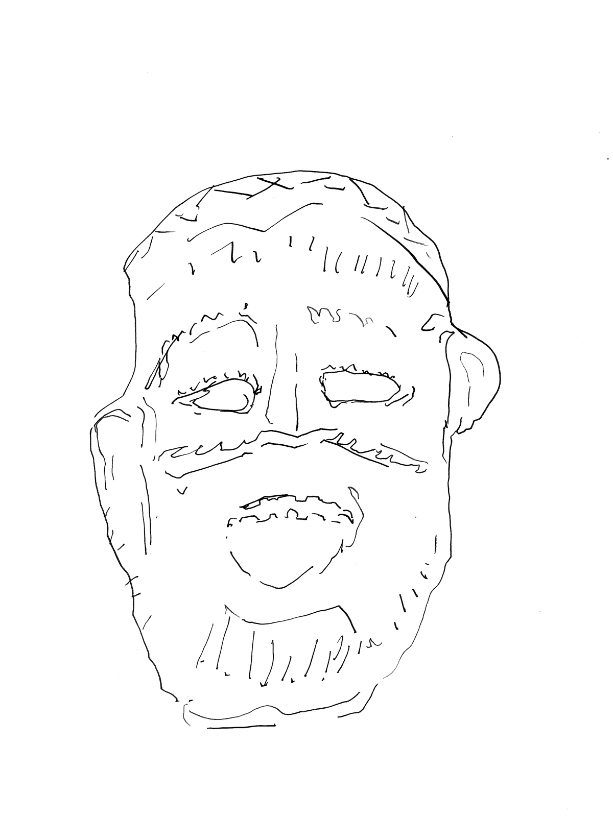 Visage de Pan II by Peter Depelchin, 2023