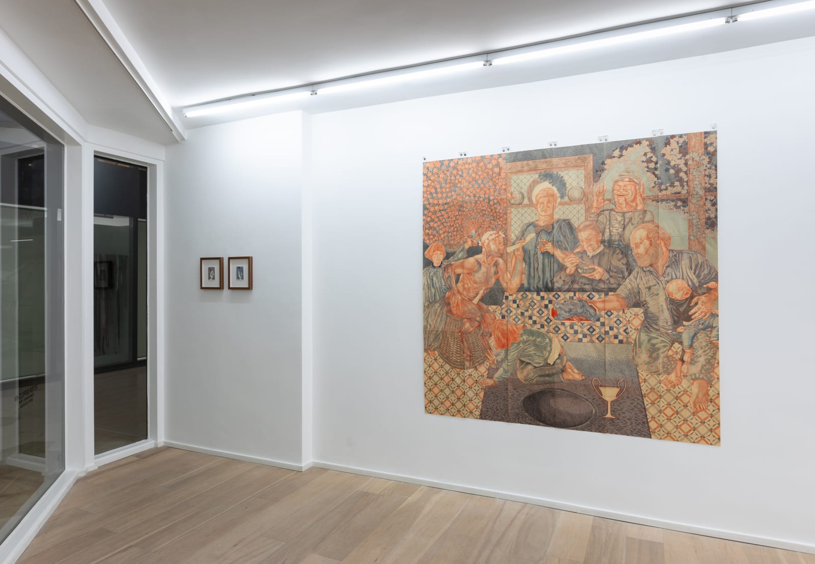 Peter Depelchin, Predella II: Feather, 2023