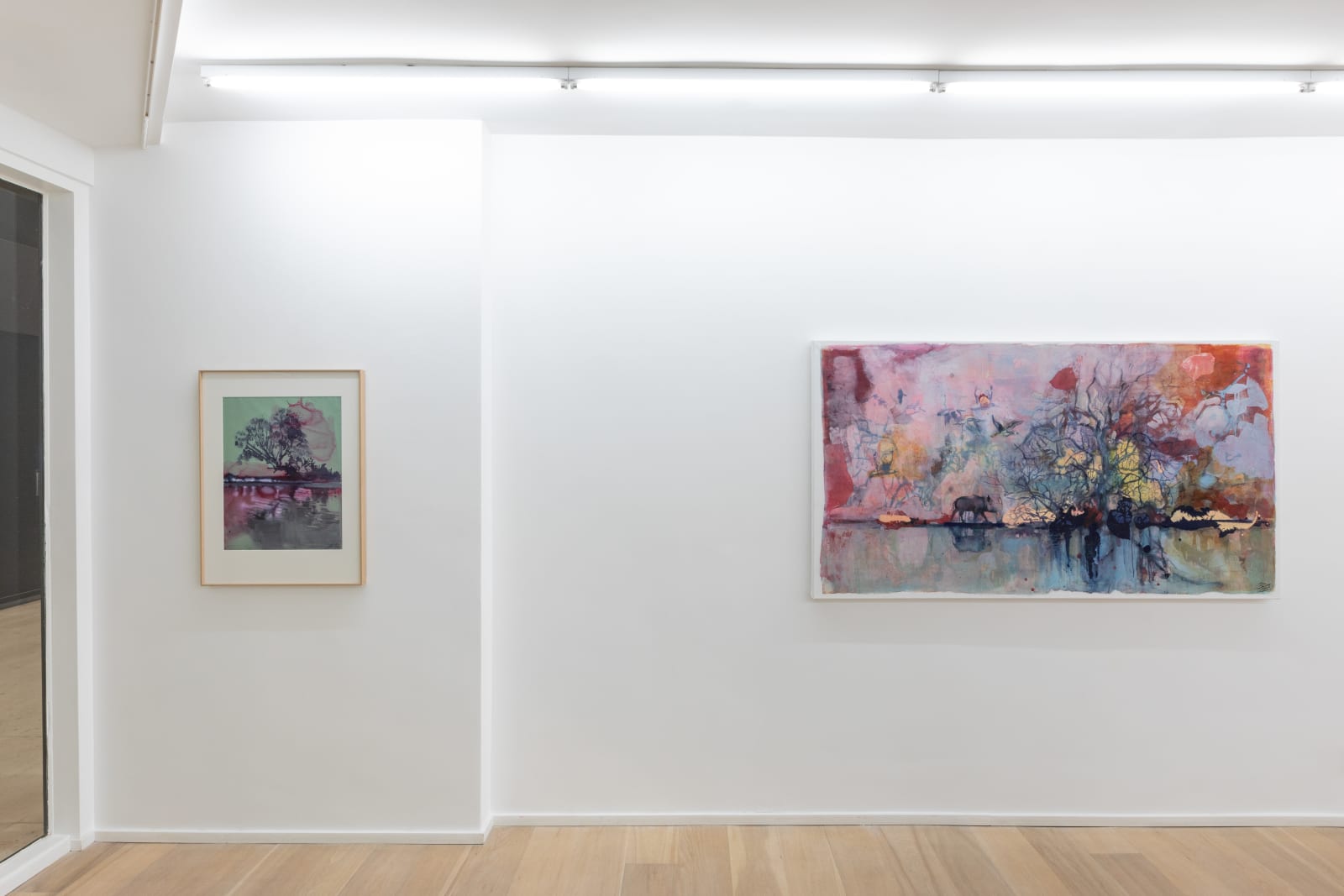 Inge H. Schmidt, Along the River Bank, 2025