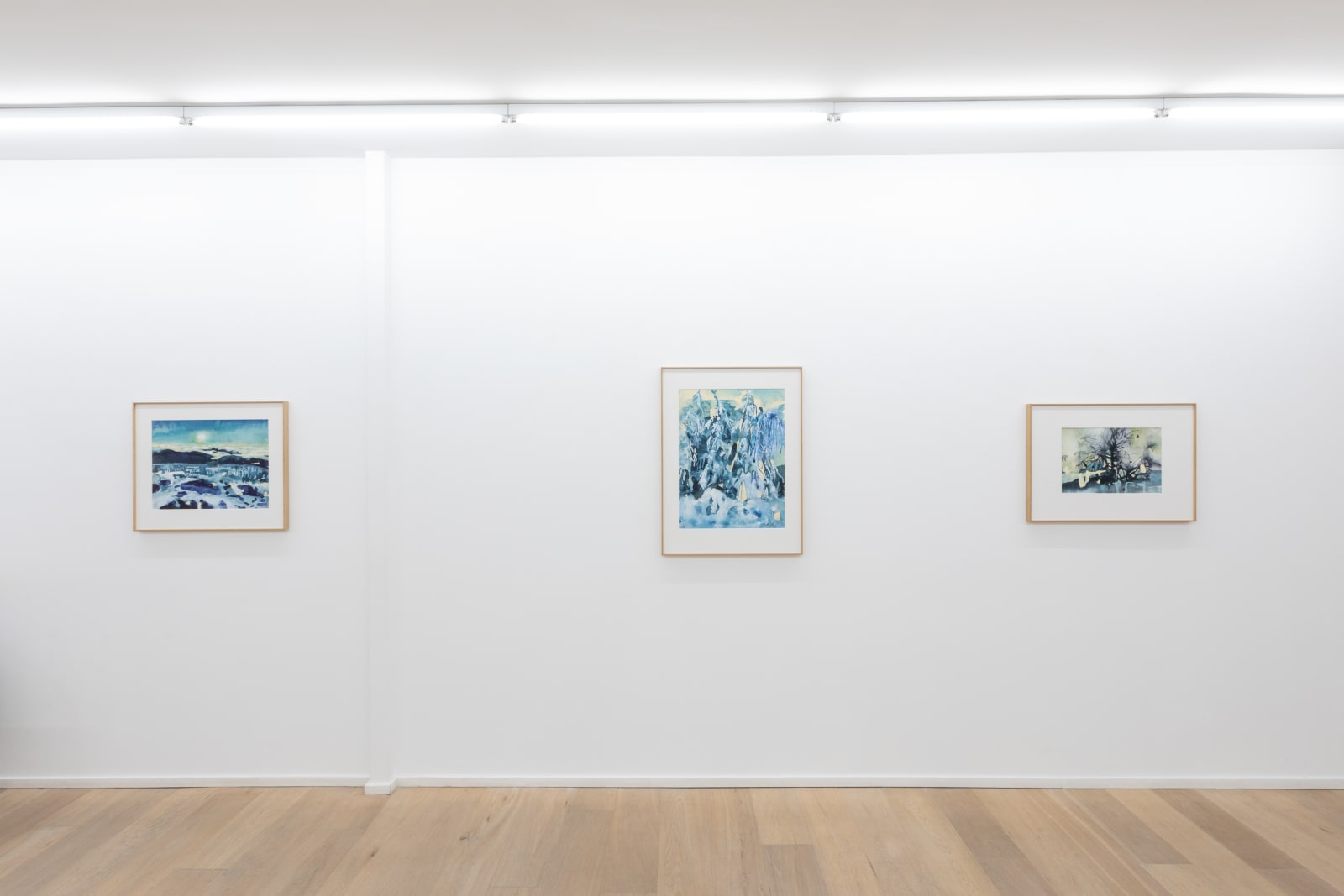 Inge H. Schmidt, Silent Forest in White, 2025