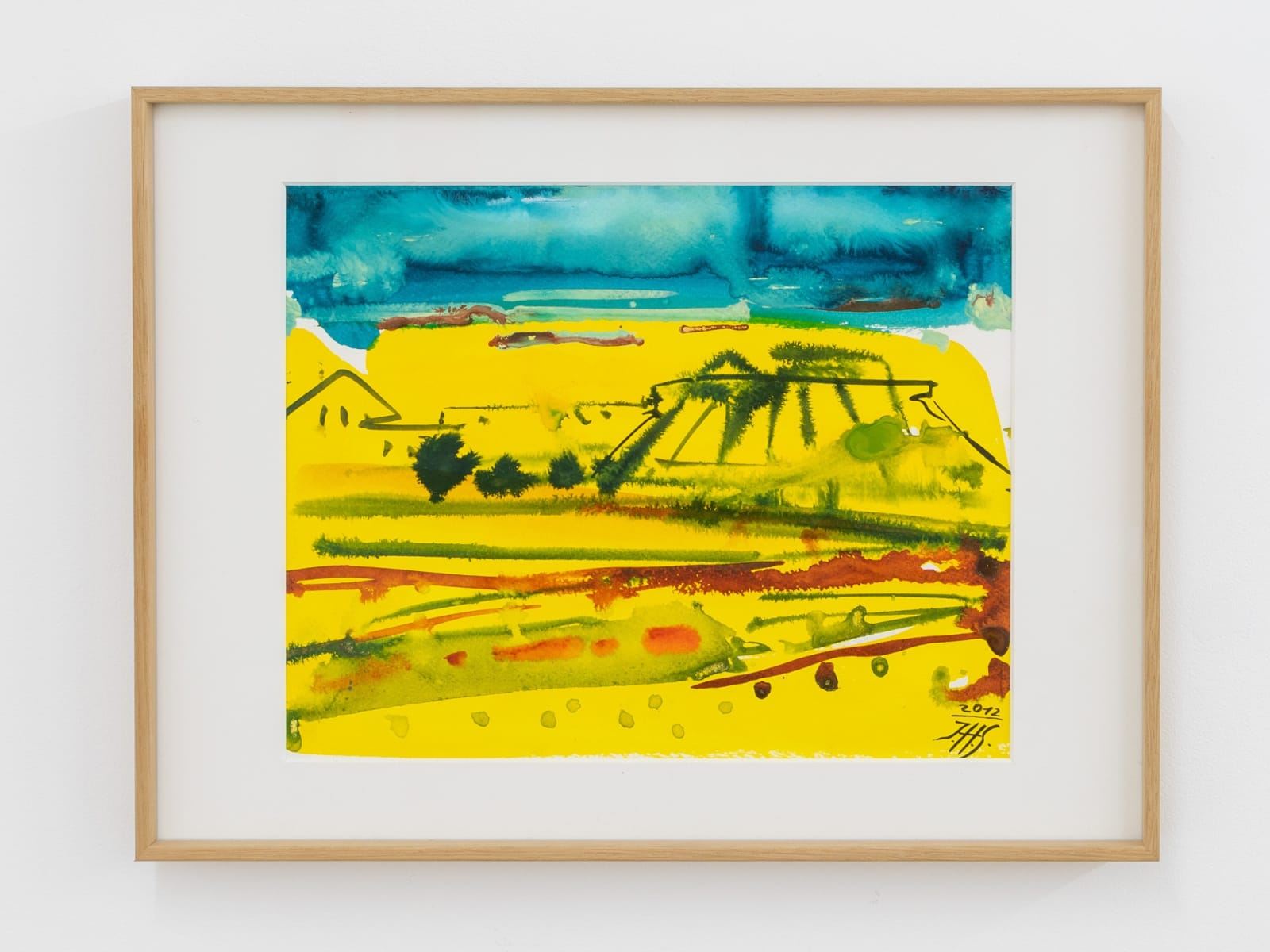 Inge H. Schmidt, Sun glows, 2012