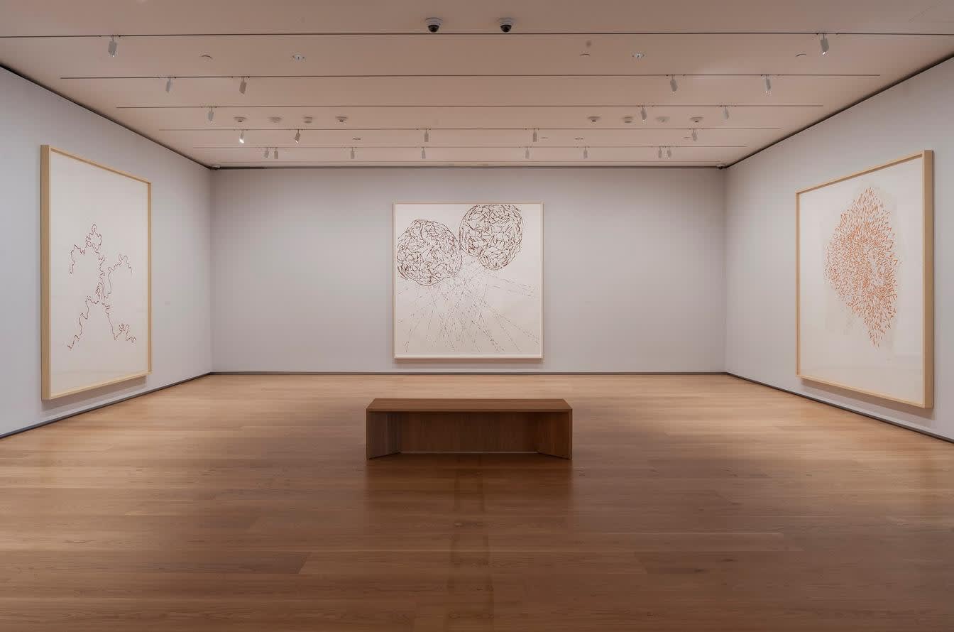 Roni Horn, When I breathe, I draw, Part I February 15th - May 5th, 2019, The Menil Collection, Houston, Texas....