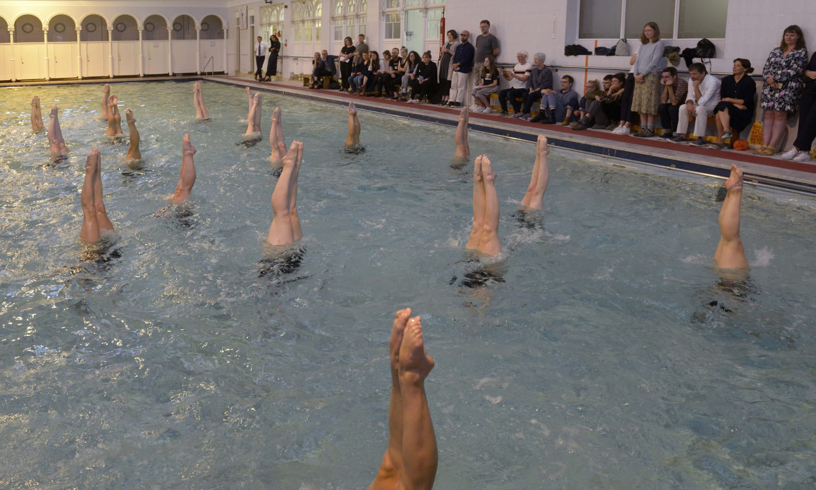 Janice Kerbel: Sink, The Western Baths Club, Glasgow, UK, 2018. Photo: Alan Dimmick. Courtesy of the artist and i8 Gallery,...