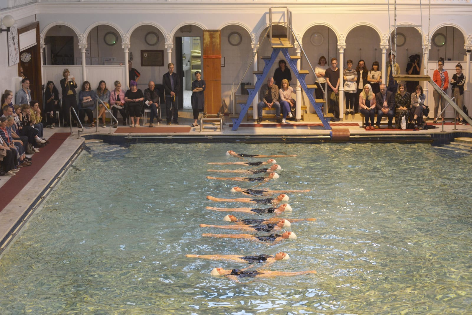 Janice Kerbel: Sink, The Western Baths Club, Glasgow, UK, 2018. Photo: Alan Dimmick. Courtesy of the artist and i8 Gallery,...